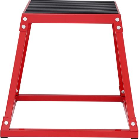 Boîte de saut pliométrique 18 pouces, plateforme en acier antidérapante pour entraînement de force et conditionnement physique à domicile. (1/5)