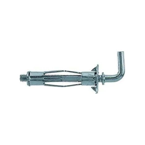 Satz von 4 Metalldübeln HM 4x32mm mit geradem Haken 4mm