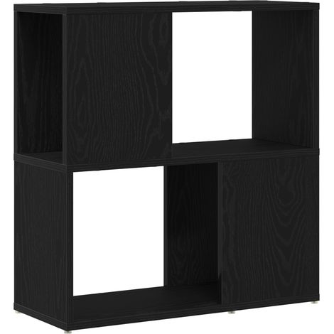 Conjunto de mueble de TV Negro 60 x 24 x 63 cm vidaXL