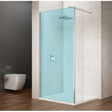 Cabine de douche VARIO 350 mm, verre transparent, chromé (1/3)