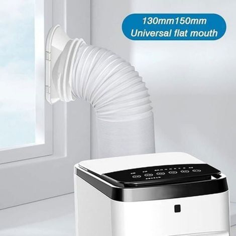 1 Tuyau Extension Climatiseur Mobile, Flexible, Évacuation Air, Déshumidificateur, Intérieur (1/3)