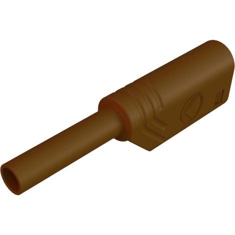 Hirschmann Test & Measurement MST S WS 30 Au Laborstecker Stecker, gerade Stift-Ø: 2 mm Braun 1 St.