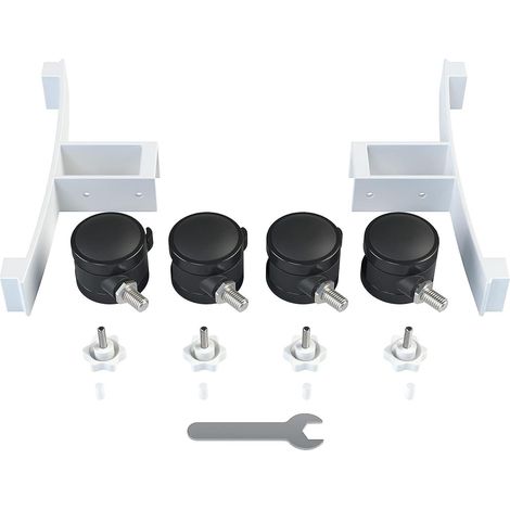 lot De 2 Pieds De Chauffage Infrarouge, Universels - Pieds Robustes Pour Une Utilisation Autonome Du Chauffage Lectrique - Convient Pour Diffrente (1/5)