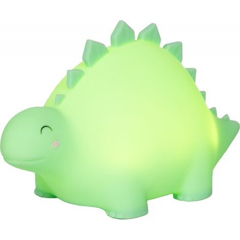Amadeus Les Petits - Veilleuse Dino vert en silicone rechargeable USB (1/5)