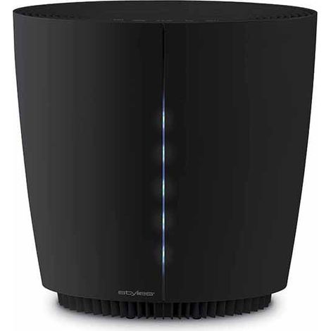 Purificateur d'air PEGASUS Noir Stylies, très silencieux, niveau sonore de 34 dB, adapté à une pièce de 45 M² (1/5)