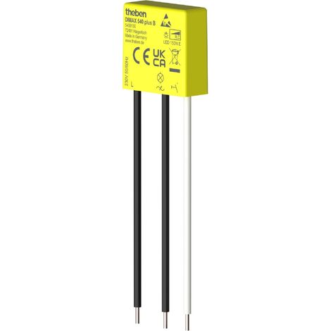 Theben – Variateur encastré DIMAX 540 plus B – Pour charges R et C – Technologie de gradation rapide – Sécurité maximale contre surintensité