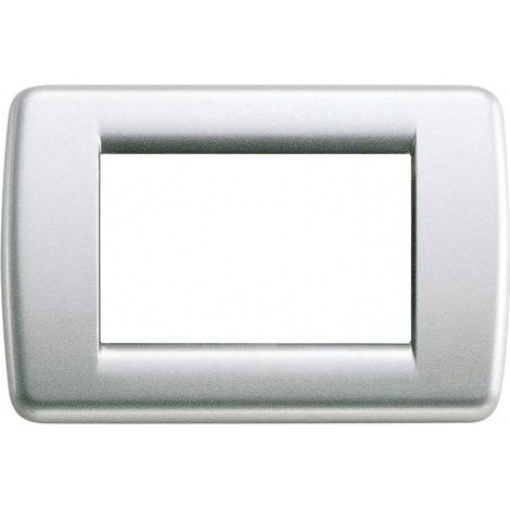 16753.21 Placa Rondò 3P Plateado Metálico Idea