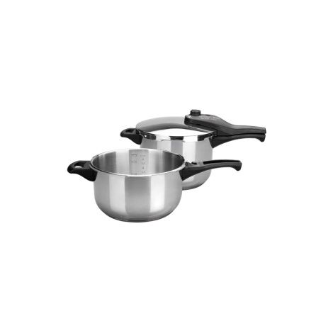 Autocuiseur Lacor tempo duo inox 6L 4L