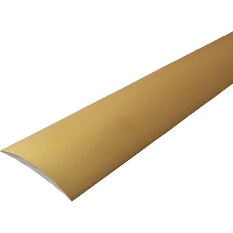 SEUIL de Porte BOMBE 40 x 5 mm KLOSE besser Anodisé Or - Longueurs :de 1 Mètre à 1.50 Mètre - 087 D. 1Mètre50