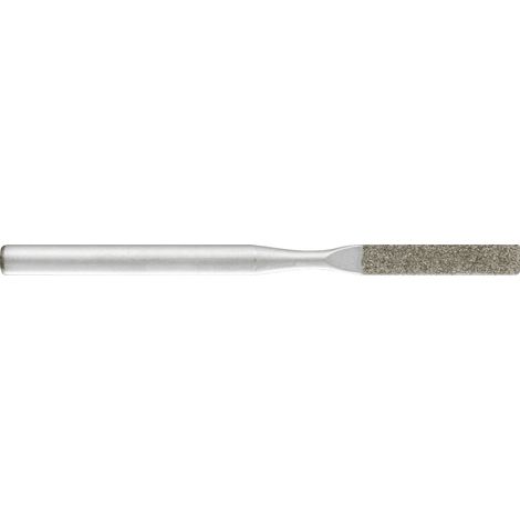 PFERD TOOLS Diamantfeile für Handfeilgerät flachst. 3,0x1,0x50mm Schaft-Ø3 mm D126 (mittel) beidseitig (1/2)