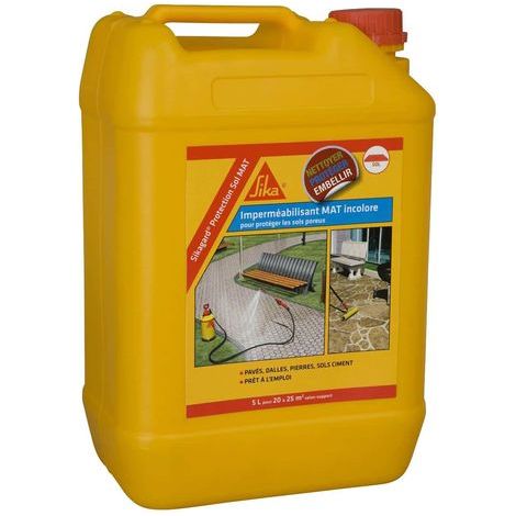 Wasserabweisend SIKA - Sikagard-210 Protecteur Sol Mat - 5L