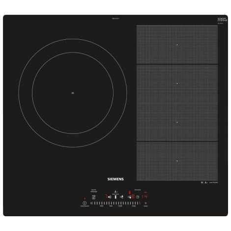 Siemens iQ700 EX611FJC1F plaque Noir Intégré 59.2 cm Plaque avec zone à induction 3 zone(s)