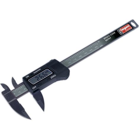 Sealey Siegen Digital Electronic Vernier Caliper 0-150mm(0-6"") S0707 (1/2)
