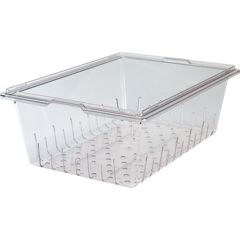 Bac égouttoir 66 x 45.7 x 12.7 cm - Transparent - Lot de 6 - Cambro