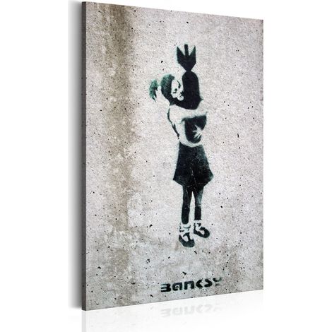 Quadro - Bomb Hugger by Banksy - 80x120 (1/4)