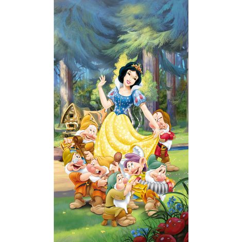 Voilage taille L Princesse Blanche-neige de Disney 140CM X 245CM