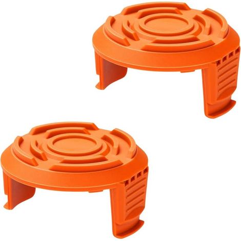 Set mit 2 Ersatz-Spulenkappen, kompatibel mit den Freischneidern Wa0010 WG150E WG154E WG155E WG157E WG160E WG163E WG166E WG167E WG169E und WA6531 (1/5)