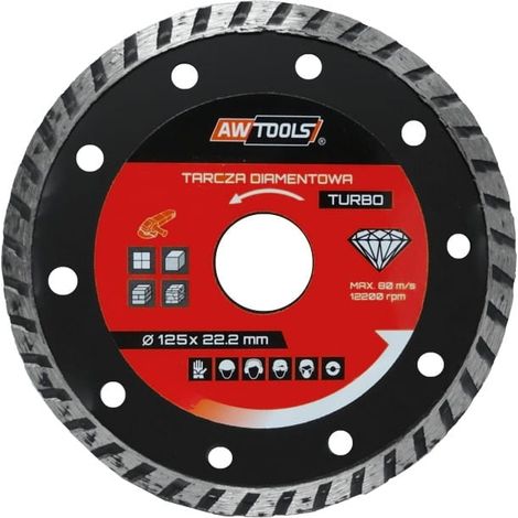 Disque diamant Awtools 230x22,2 / turbo (1/2)