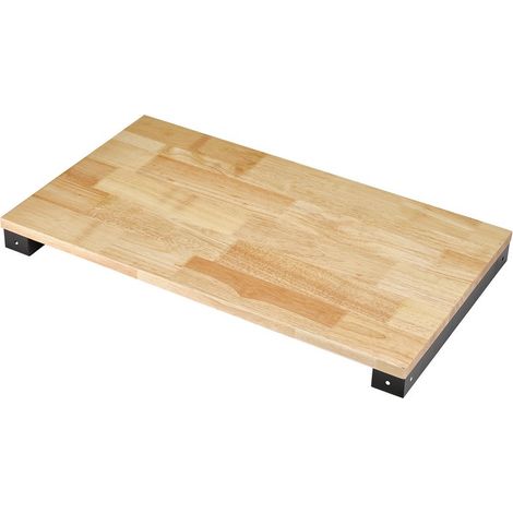 Draper 23644 BUNKER Modular Hardwood Worktop for 3 Tier Tool Trolley with Pull Handle