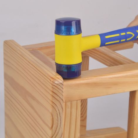 Marteau de pose neuf pour portes et fenêtres, maillet souple amovible et coloré pour carrelage. (1/5)