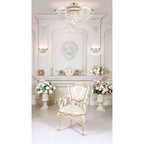 Lampadario Royal Classic in Metallo Ottilia Oro (1/3)