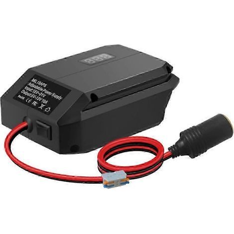Convertisseur abaisseur 2026 DC 18V vers 12V pour batterie Milwaukee M18 18V, adaptateur allume-cigare, alimentation (1/5)