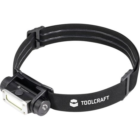 Lampe frontale LED COB TOOLCRAFT TO-9469515 batteries Li-ions 450 lm 13 h TO-9469515 (1/5)