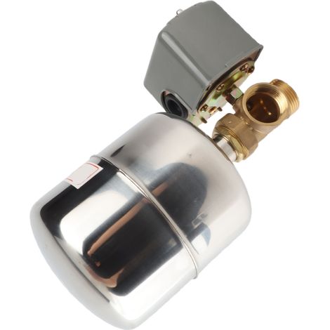 Kit de clapet anti-retour en cuivre pour réservoir sous pression de pompe à eau, pressostat et réservoir en acier inoxydable 110-230 V (1/5)