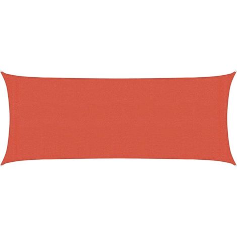 vidaXL Vela Parasole 160 g/m² Terracotta 2x4,5 m in HDPE