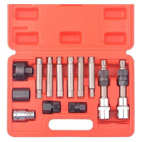 Ensemble de 13 Outils pour poulie d'alternateur à Roue Libre (1/5)