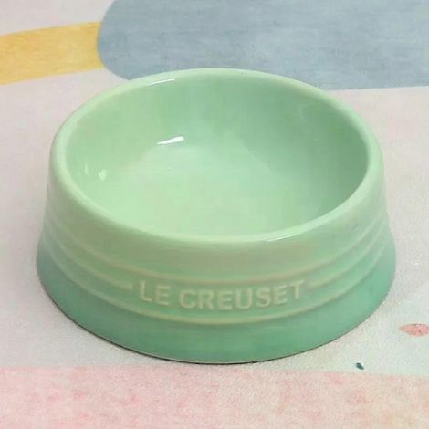 Filiyano-Gamelle pour chien à dégradé de couleurs, en céramique, idéale pour les chiots et les chatons. Contenance : 24 ml (bleu).