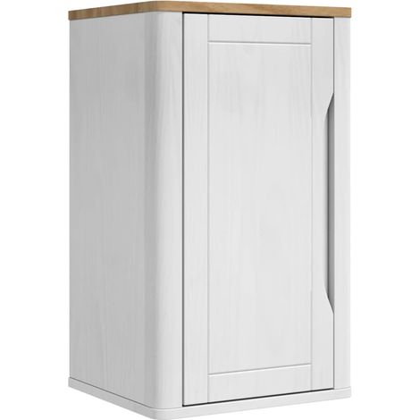 Maison Exclusive - Badezimmer-Wandschrank mit Regal FLORO Weiß 35