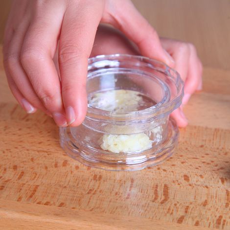 multifunctional transparent garlic press, garlic pestle, (1/4)