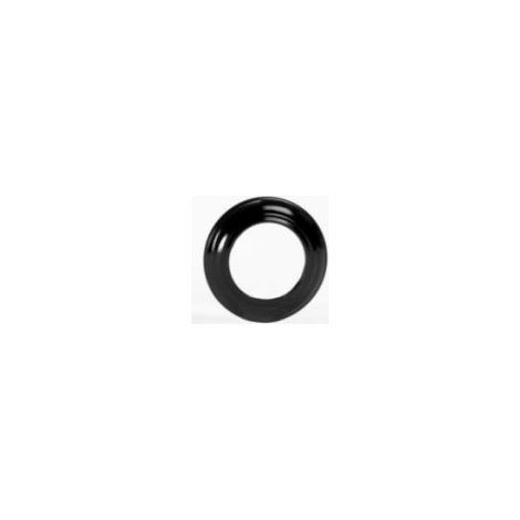 FireFix Mauerrosette Ø 120mm schwarz Rohr Ofen Kamin Rohrrosette Ofenrohrrosette