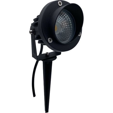 Faretto LED a picchetto 6W illuminazione esterno da giardino F103-6W COB LEDLuce Neutra Naturale 4200k (1/4)