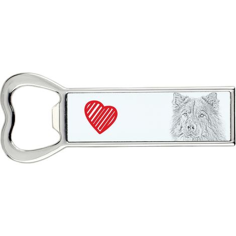 Eurasier, Eurasiano - un apribottiglie con un cane, un apri-frigo personalizzato, un regalo unico per uomo di Art-Dog (1/5)