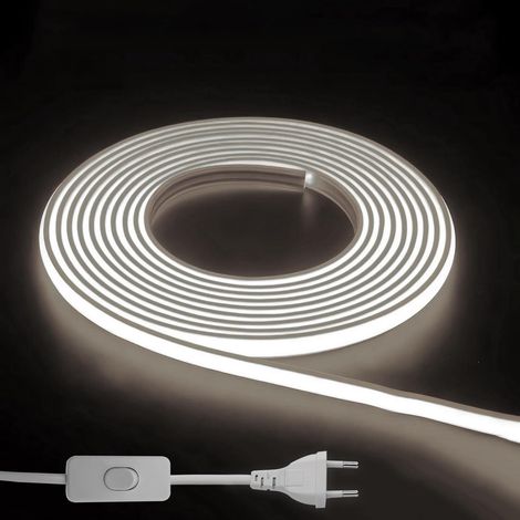 Striscia LED COB per esterni, 220 V, IP65, 4000 K, 5 m (1/5)