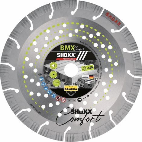 Disque diamant Ø230mm SHOXX BMX Comfort - Samedia - 314009/COM (1/2)