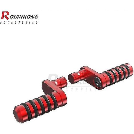 POUR APRILIA Tuono V4 1100 2022 2023 TUONO V4 1100RR 2017 2018 2019 2020 Moto Pédale de frein arrière Levier de vitesses Repose-pieds (1/4)