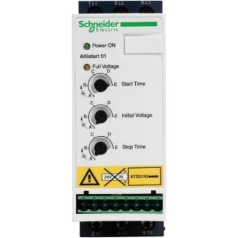 Altistart 01 - démarreur-ralentisseur progressif - 6A - 380..415V - ATS01N206QN