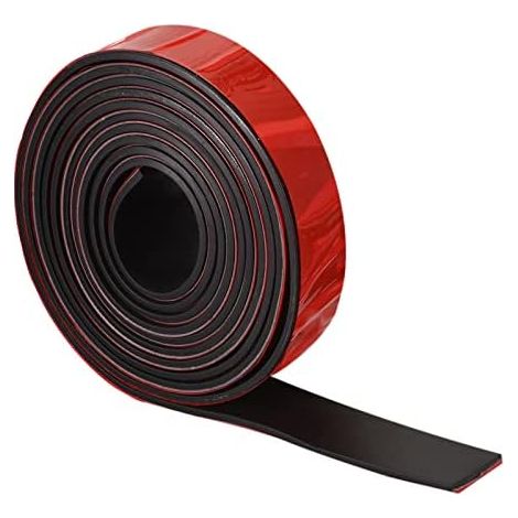 Neopren-Gummistreifen-Blattrolle, starker Trägerkleber 4 mm (T) x 10 mm (B) x 3000 mm (L), DIY-Dichtungsabdichtung, Polsterabdichtung, Reduzierung von Teppichvibrationen (1/5)