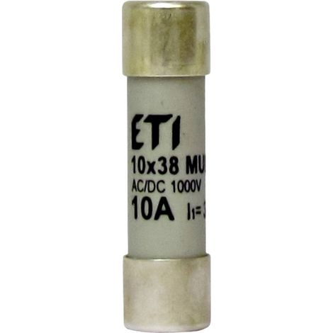 ETI 002625407 Fusibile per multimetri (Ø x L) 10.30 mm x 38 mm 20 A 1000 V Contenuto 1 pz.