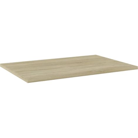 Maison Exclusive - Ripiani per Libreria 8pz Rovere Sonoma 60x40x1,5cm Multistrato (1/5)