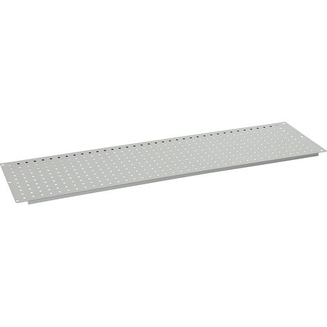 eurokraft pro, Plaque perforée, L x l 1515 x 410 mm, aluminium