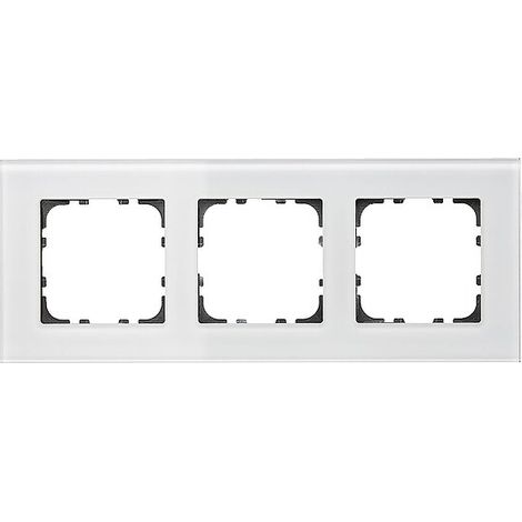 MDT technologies Glasrahmen 3-fach weiß BE-GTR3W.01