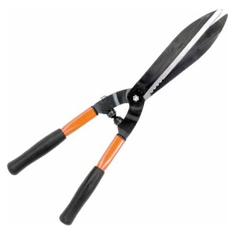 Bahco – Cisaille à haies acier trempé – Lame crantée pour branches jusqu'à 10 mm – Ergonomie supérieure – Fabriqué en France - P51-F