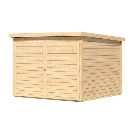 Fahrradgarage naturbelassen, B/T/H 2,12x2,16x1,67m