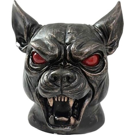 Ornement de capot de voiture Chien Démon, Ornement 3D Chien Démon pour voiture, Chiens Démons Grognants (1/5)