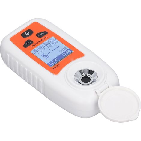 Réfractomètre numérique LCD Brix, couvercle antidérapant et anti-poussière, testeur de douceur Brix pour fruits (1/5)