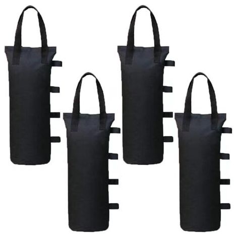 Lot de 4 Sac De Lestage pour Tonnelle, 20 50cm Poids pour Tonnelle Sac de Sable, Lestage Tonnelle Poids pour Tonnelle Oxford 600D pour Tente de Canopée, Parapluie de Terrasse, Mobilier (1/5)